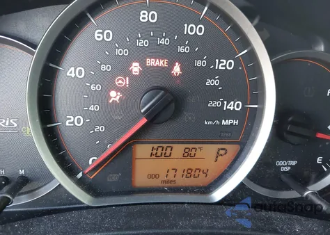 2014 Toyota Yaris L (Tmc/Cbu Plant) из США, поврежденный, VIN JTDJTUD30ED587470